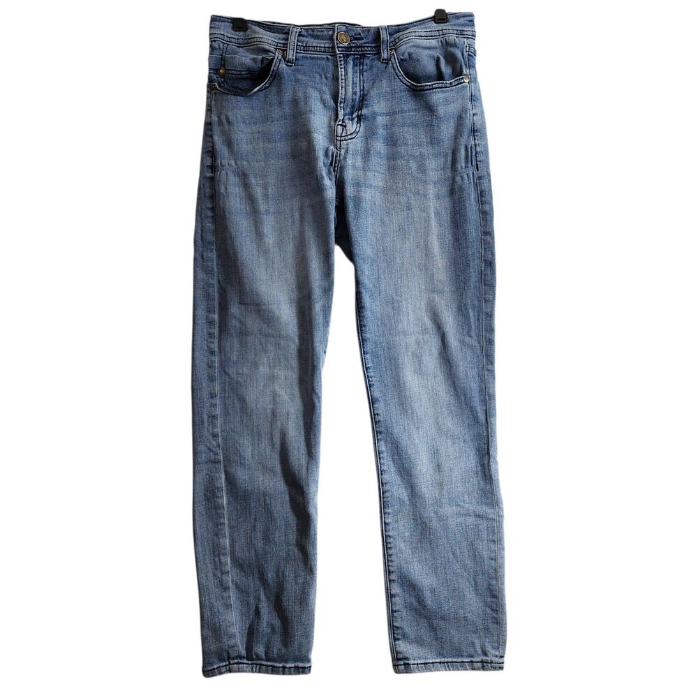 LIVERPOOL Jeans Womens 32 Mayson Blue KINGSTON MODERN Straight Leg CoolMax Denim